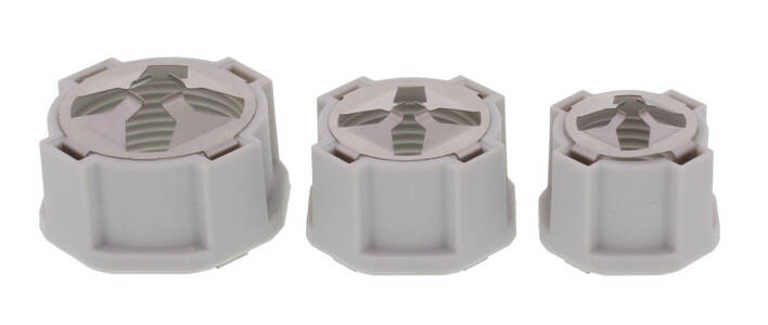 MagikNUT EMC contratuerca, plástico / acero inoxidable