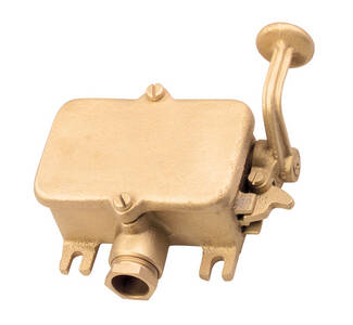 Clave morse con dispositivo de puesta