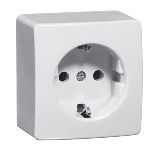 SCHUKO toma de montaje en superficie IP 20