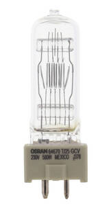 SP-SW-Lámpara halógena 500W 230V GY9,5