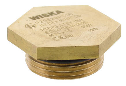 Tapones EX para DIN 89284, EX-VSM, latón, métrica