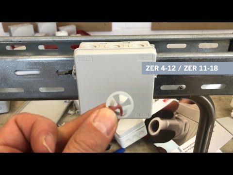 Instalación del anillo de alivio de tensión (ZER)