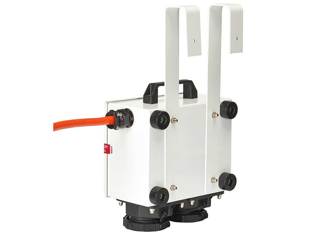 WISKA PushIn Mobile Splitter – Ampliación de la capacidad del contenedor refrigerado