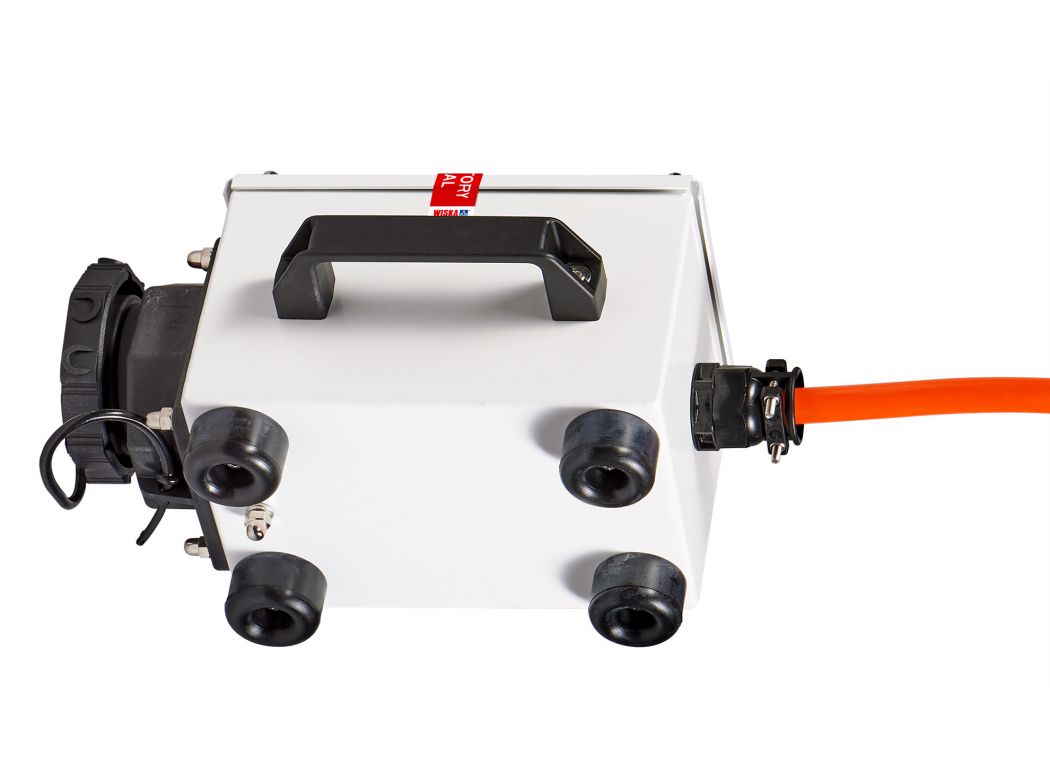WISKA PushIn Mobile Splitter – Ampliación de la capacidad del contenedor refrigerado
