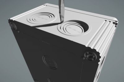 La soluci&oacute;n para casi todos los di&aacute;metros de cable - la entrada troquelada