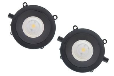 Variantes: disponible con uno o dos conectores externos Push-In
