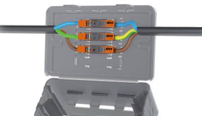 Conectores en línea WAGO